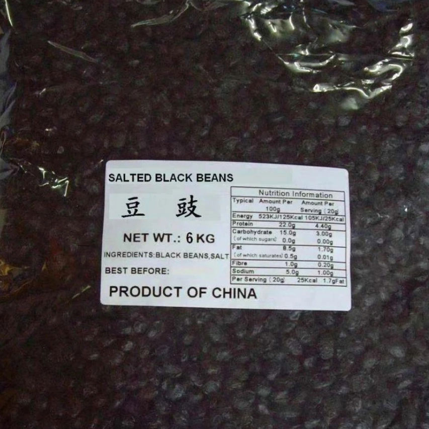 6KG Salted Black Bean