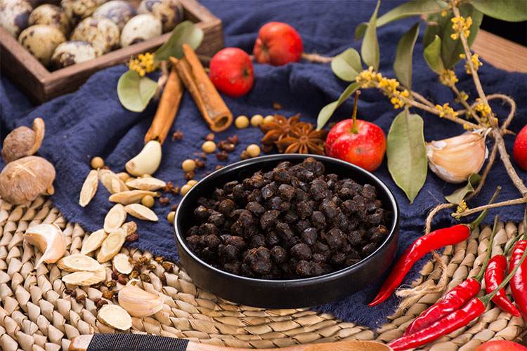 Preserved Black Beans